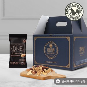 [산과들에] 하루견과 원데이프리미엄 100입 선물세트+감사카드