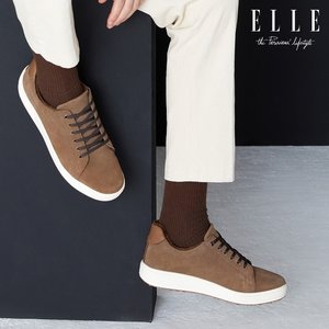 [엘르] 남성 소가죽 방한 스니커즈 