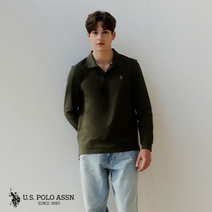 USPA 26SS 최신상 긴팔 PK 카라티셔츠 3종, 남성
