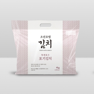 조선호텔 특제육수 포기김치 4kg