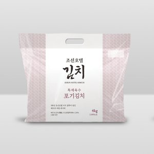 조선호텔 특제육수 포기김치 4kg