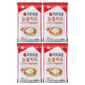 미미네 눈꽃치즈 매콤떡볶이 620g x 4봉