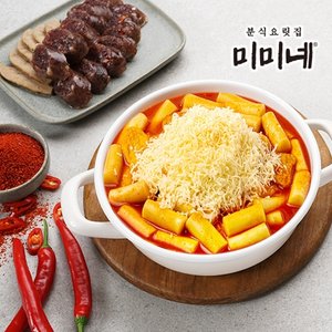 미미네 눈꽃치즈 매콤떡볶이 620g x 4봉