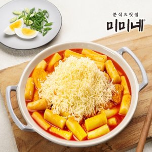 미미네 눈꽃치즈 매콤떡볶이 620g x 4봉