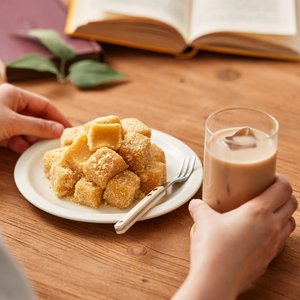 [더바른떡] 카스테라호박인절미 600g 1박스