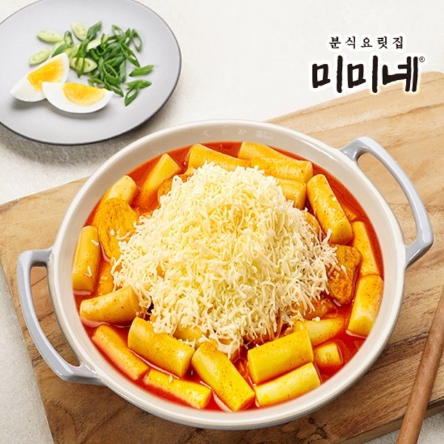 미미네 눈꽃치즈 국물떡볶이 620g x 4봉