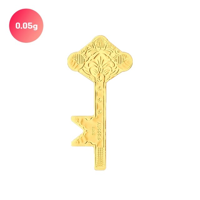 [골드퀸즈] 24K 순금 황금열쇠 0.05g