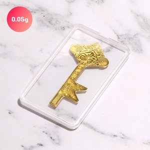 [골드퀸즈] 24K 순금 황금열쇠 0.05g