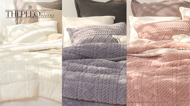 더플레오 니트 극세사 베딩세트 SK 슈퍼킹