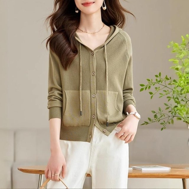 [엘드마마] 레니아 후드 가디건