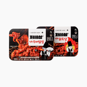 [불향 가득!] 저세상 직화 무뼈닭발 150g x 5팩 + 닭목살 150g x 3팩