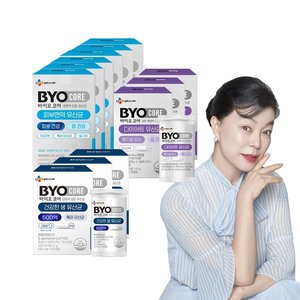 바이오코어 건강한 생유산균 500억 x3개+다이어트 유산균 x3개+피부면역 유산균 100억 x6개