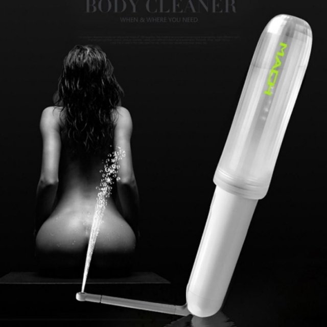 휴대용 핸드 티슈 아기 기계식 수동 비데 비대 (WFILT35)