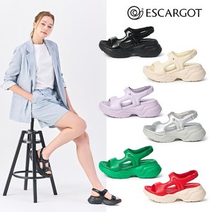 25SS [에스까르고] 키높이 볼륨 샌들