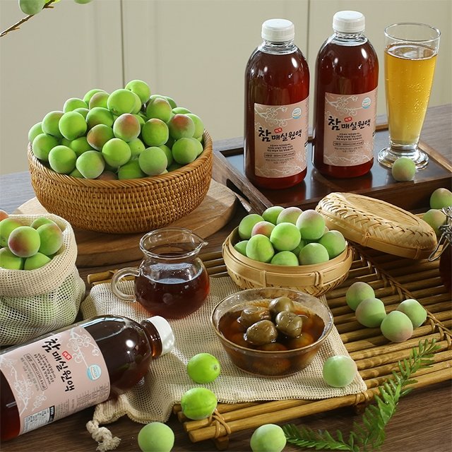 3년 숙성 참매실원액 900ml x 2통 (총 1.8L)