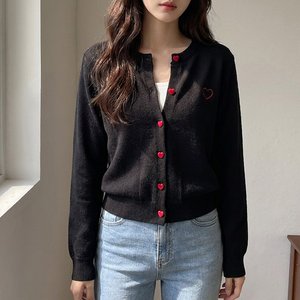 [헬리꽁땡]러브시크하트가디건2종