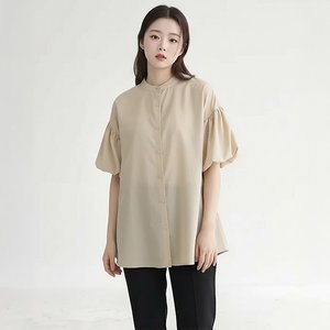 [헬리꽁땡]벨라퍼프소매블라우스2종