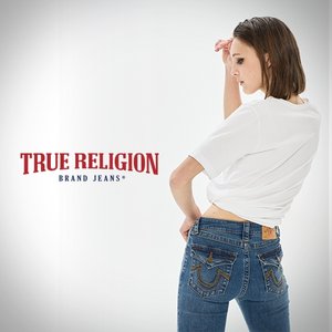 트루릴리전 23SS 봄 코튼 데님 팬츠 2종, 여성 (세미플레어핏)