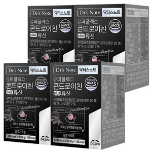 팔레오 닥터스노트 콘드로이친 plus 류신 4박스 4개월분
