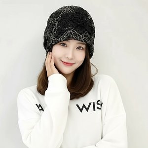 [플로레센스]스팽글 이중직 패션 비니 2종 