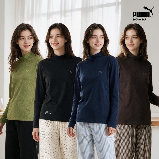 푸마 26FW 소로나 모크넥 여성 4종  