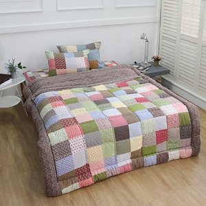 보네브 미로 패치워크 차렵이불세트 K