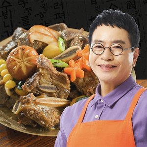 [설 명절 세일 방송!] 김하진의 궁중 표고버섯 찜갈비 500g × 6팩