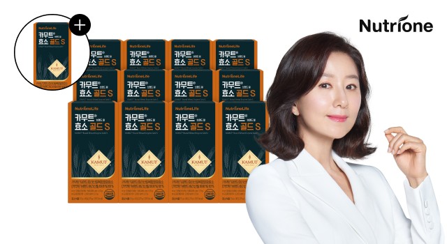 뉴트리원 카무트효소 골드S 12+1박스