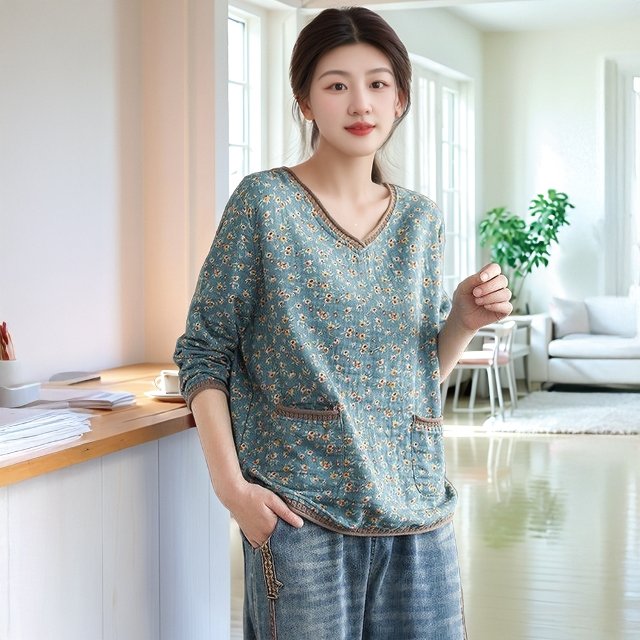 쉐바 니트매치 순면 풀오버 2종