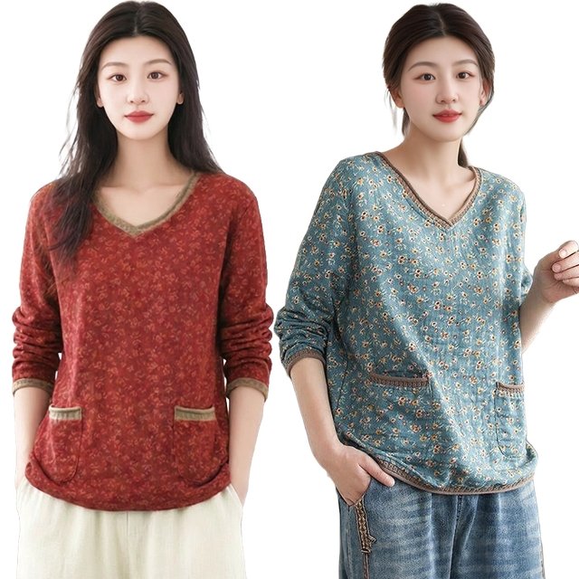 쉐바 니트매치 순면 풀오버 2종