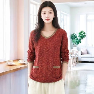 쉐바 니트매치 순면 풀오버 2종