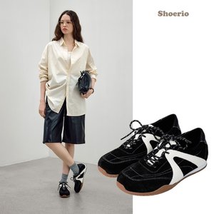 슈리오 아카이브 천연소가죽 스니커즈