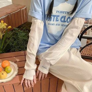 [5개세트] 샤르르 플리츠 햇빛차단 팔토시 골프 운전 여유핏 쿨토시 (총 5세트/10P)_