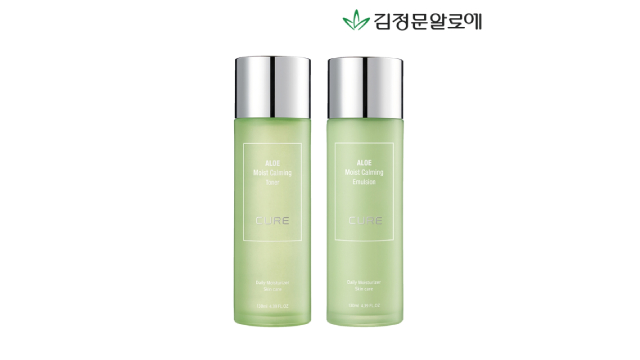 [김정문알로에] 큐어 카밍 토너+카밍 에멀젼