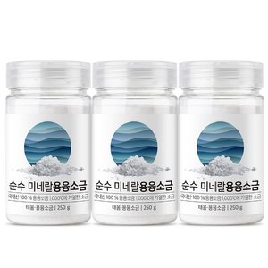 데일리온 순수 미네랄 용융소금 250g x 3병