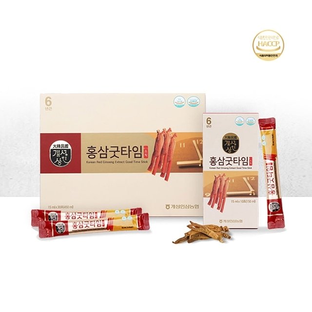 개성인삼농협 홍삼굿타임스틱 15mlx30포 개성인삼농협 홍삼굿타임스틱 15Mlx30포