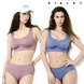[최초가 99,900원]시슬리 SS21 흡한속건 노와이어 프리컷 퓨징 스포츠 런닝 브라팬티 4종