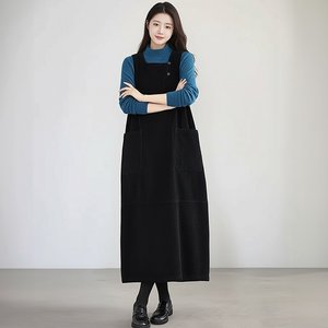[플로레센스]코듀로이레이어드포켓원피스(색상선택)