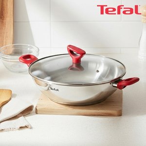 [테팔] 에디션 레드 인덕션 파티웍 30cm