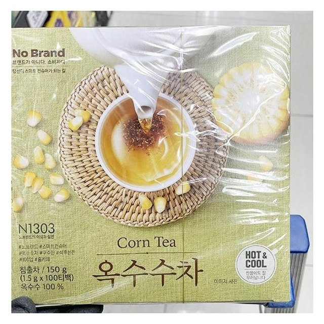 옥수수차 1.5g x 100 x 1개 + 맨어스트 소독제 증정 c75194