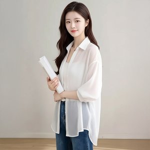 [플로레센스]르메그램시스루셔츠2종