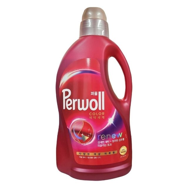 색상옷 헨켈 컬러 세탁세제 1.9L 용기 퍼울 (WFLO6QA)