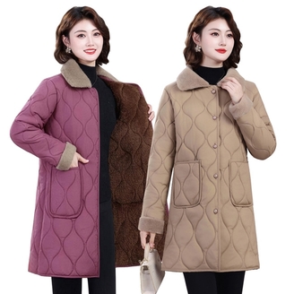 [벨로룩스]라비아 안감털 롱자켓