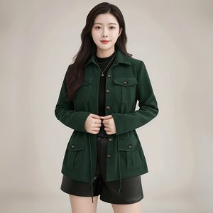 [플로레센스]코듀로이스트링단추재킷(색상선택)