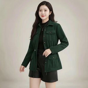 [플로레센스]코듀로이스트링단추재킷(색상선택)