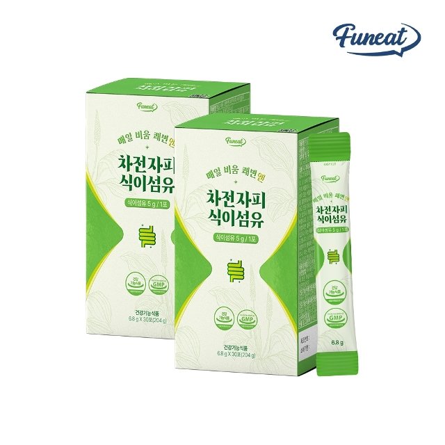 [퍼니트] 매일비움 쾌변엔 차전자피 식이섬유 2박스 2개월분