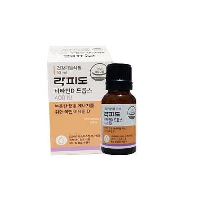 락피도 정품 비타민D 드롭스 400IU 10ml 1병 x2SET (AD)