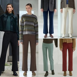 제이에비뉴 NEW 세미 플레어 기모 코듀로이 팬츠 3종(블랙, 브라운 공통)