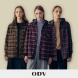 24FW ODV 체크 후드 아우터 1종