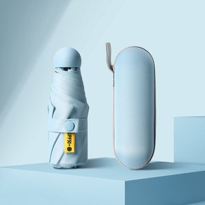 [1+1] 초경량 자외선차단 미니 우산/양산+보관케이스 포함